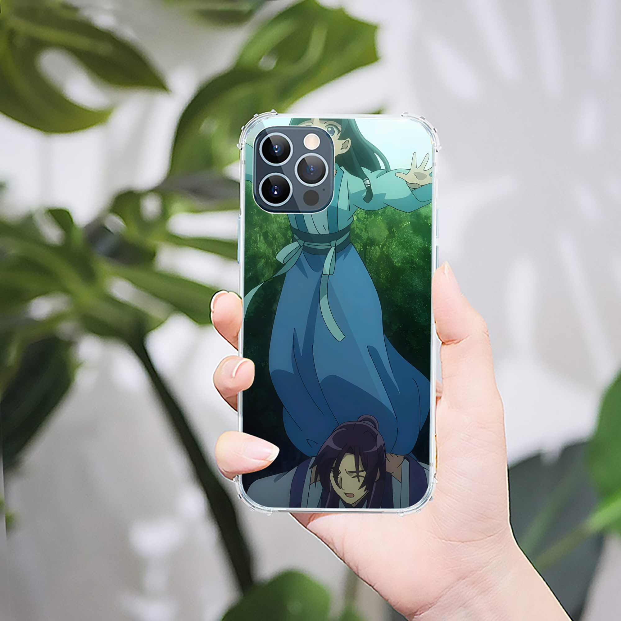 （画像用） 薬屋のひとりごと The Apothecary Diaries 【iPhone 12シリーズ対応】透明スマホケース（クリアソフトケース）